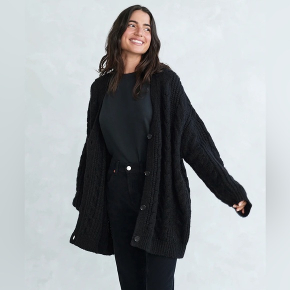 Jenni Kayne Sweaters - Jenni Kayne Cable Cocoon Cardigan